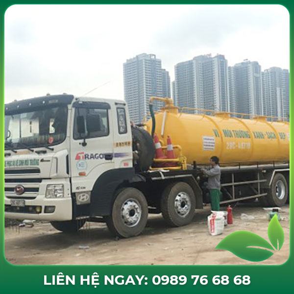 Hút và vận chuyển chất thải bể phốt, chất thải nguy hại